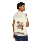 my happy hour is line dancing" Eco-Friendly Market Bag