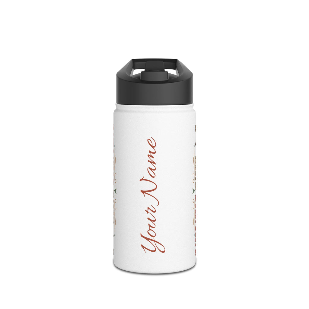 I Love Line Dancing Personalised Stainless Steel Water Bottle – Custom Name Drink Bottle