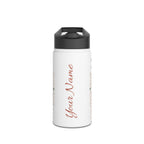 I Love Line Dancing Personalised Stainless Steel Water Bottle – Custom Name Drink Bottle