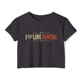I ♥ Line Dancing Women's Cropped Tee | Western Line Dance Crop Top