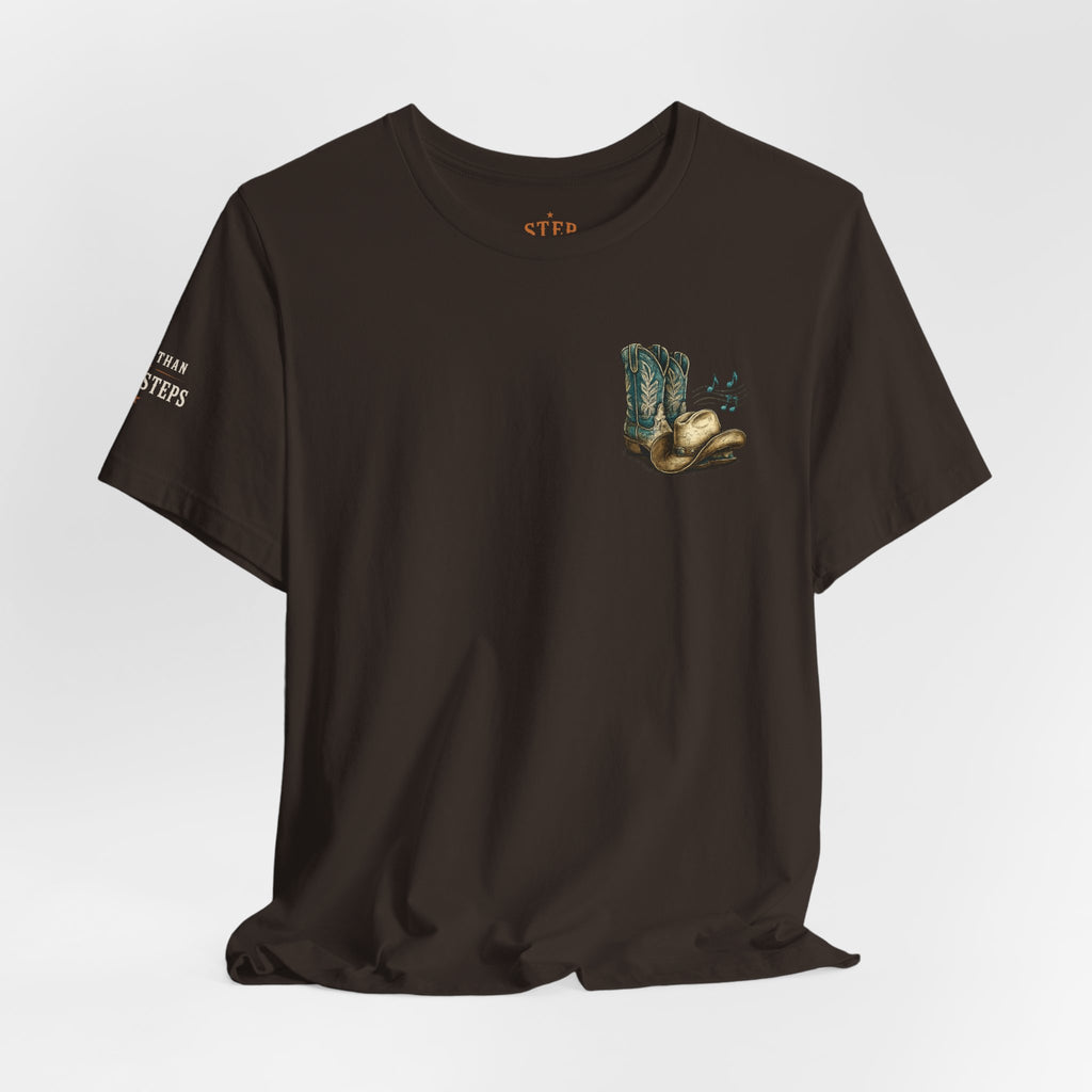 My Happy Hour Is Line Dancing Tee | Western Line Dance Shirt | Country Dance T-Shirt