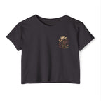 It’s Line Dance Time Crop Top | Women’s Country Line Dancing Shirt | Western Dance Graphic Tee