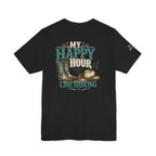 My Happy Hour Is Line Dancing Tee | Western Line Dance Shirt | Country Dance T-Shirt