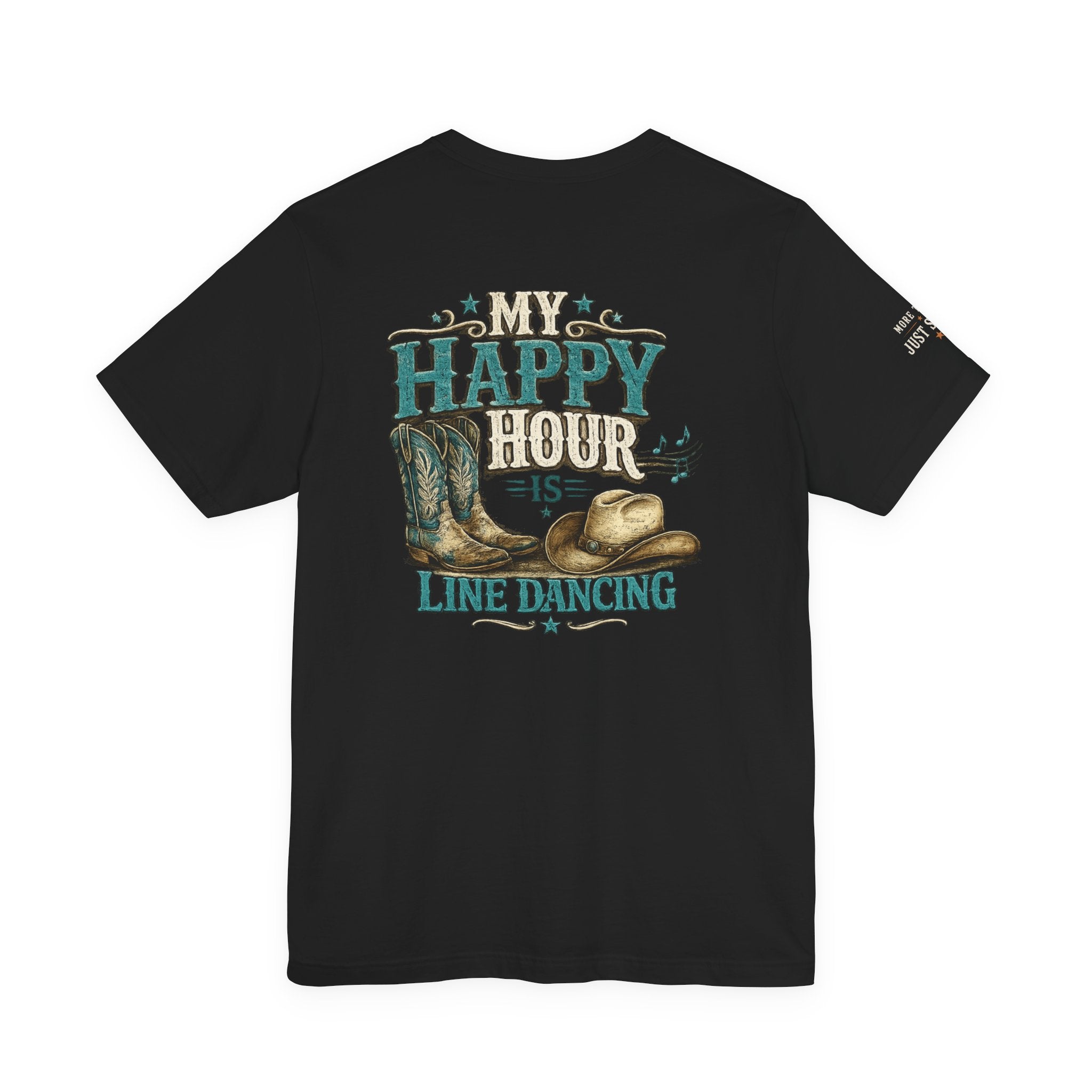 My Happy Hour Is Line Dancing Tee | Western Line Dance Shirt | Country Dance T-Shirt