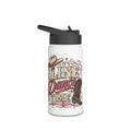 It's Line Dance Time Personalised Stainless Steel Water Bottle | Western Cowboy Drink Bottle | Line Dancing Gift