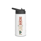 I Love Line Dancing Personalised Stainless Steel Water Bottle – Custom Name Drink Bottle