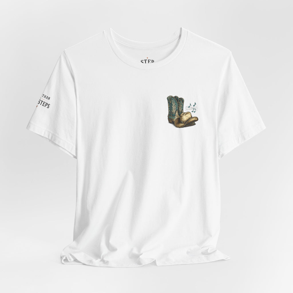 My Happy Hour Is Line Dancing Tee | Western Line Dance Shirt | Country Dance T-Shirt