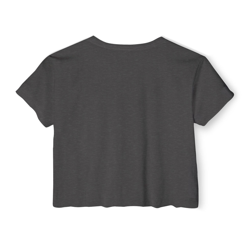 I ♥ Line Dancing Women's Cropped Tee | Western Line Dance Crop Top