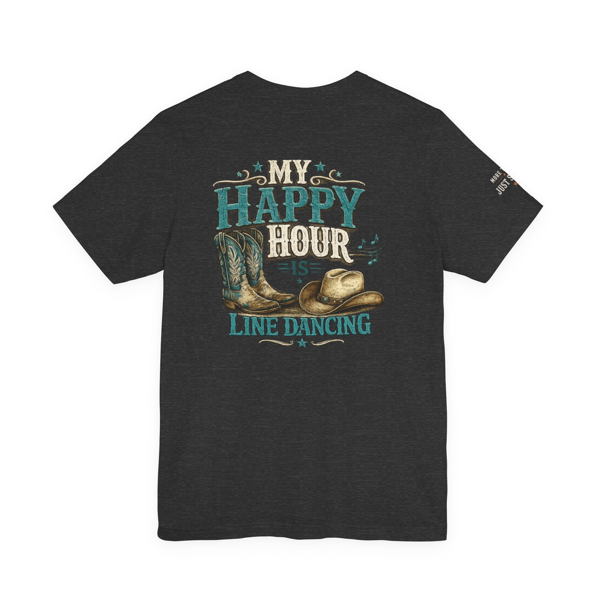 My Happy Hour Is Line Dancing Tee | Western Line Dance Shirt | Country Dance T-Shirt