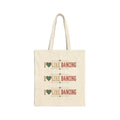 I ♥ Line Dancing Canvas Tote Bag | Country Western Dance Tote