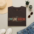 Line Dancing T-Shirt — I love Line Dancing Country Western Tee
