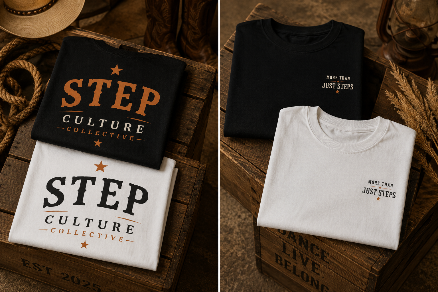 Step Culture Collective Signature Tee