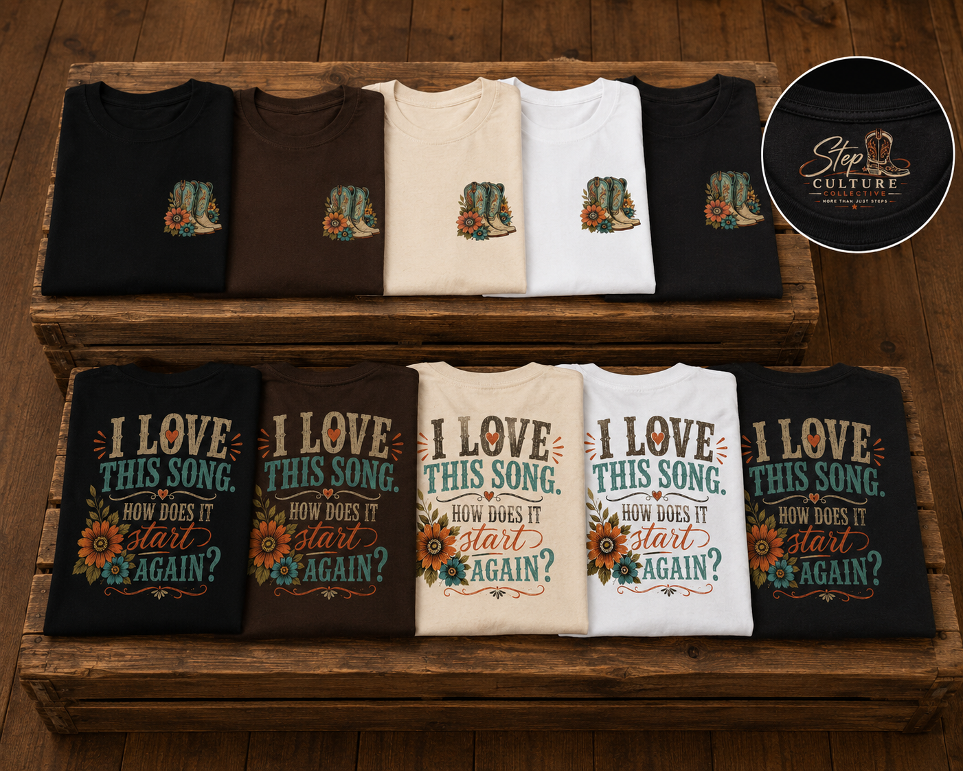 I Love This Song, How Does It Start Again? Line Dancing Tee