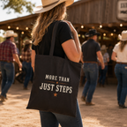 Line Dancer's Signature Canvas Tote Bag