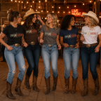 Line Dancing T-Shirt — I love Line Dancing Country Western Tee