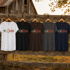 Line Dancing T-Shirt — I love Line Dancing Country Western Tee