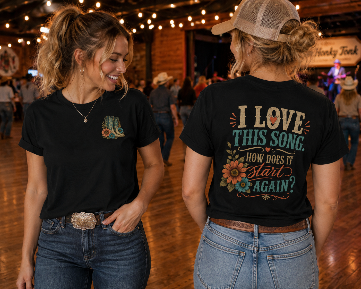 I Love This Song, How Does It Start Again? Line Dancing Tee