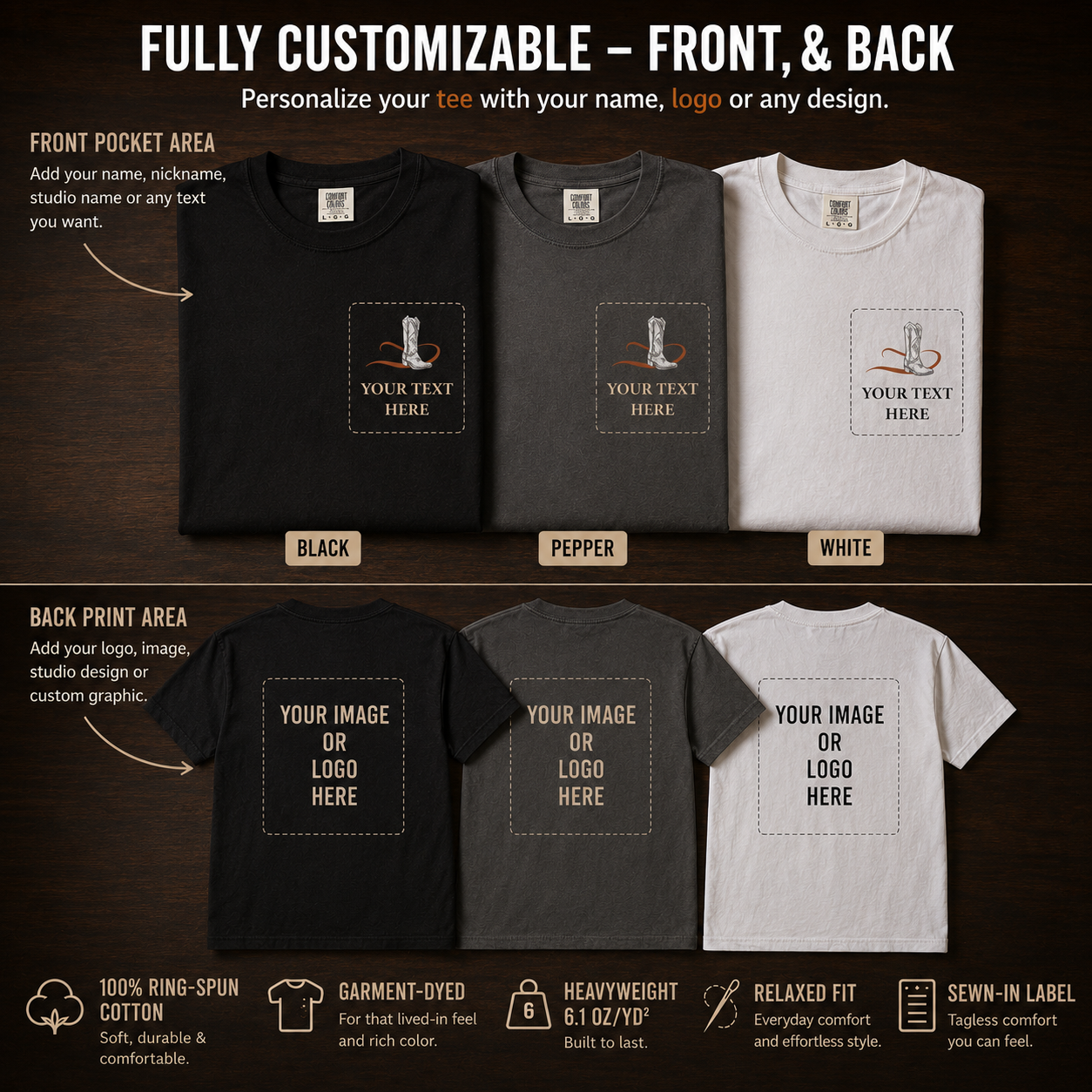 Print It Your Way – Personalized Tee